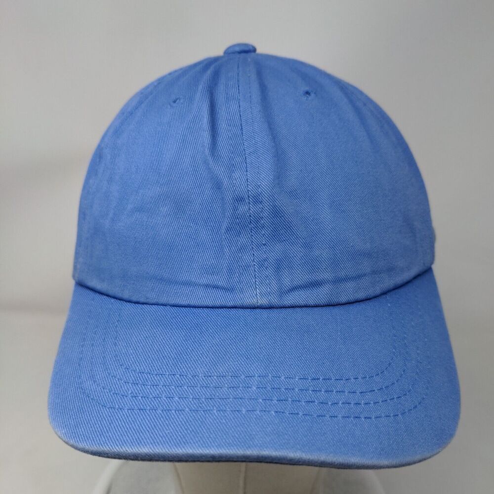 Gap Strapback Hat Blue Large Adjustable Solid 6 P… - image 2